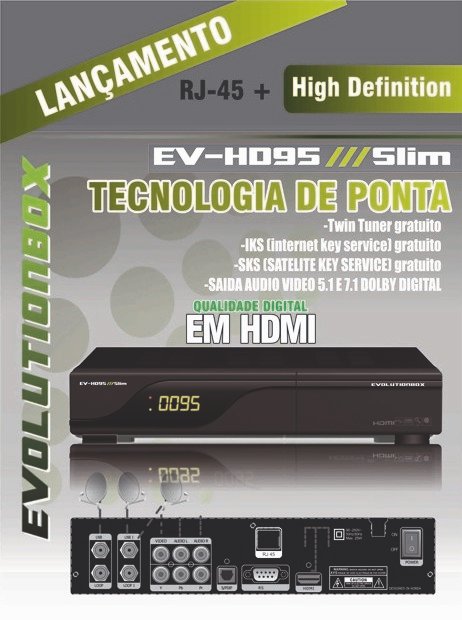 EVOLUTIONBOX EV 95 HD SLIM – ACTUALIZACIÓN – 12 JUNIO 2013