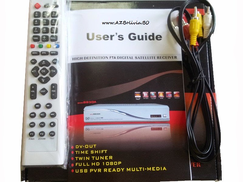 Actualización AZAMERICA S930 Mini – 1 Octubre 2013