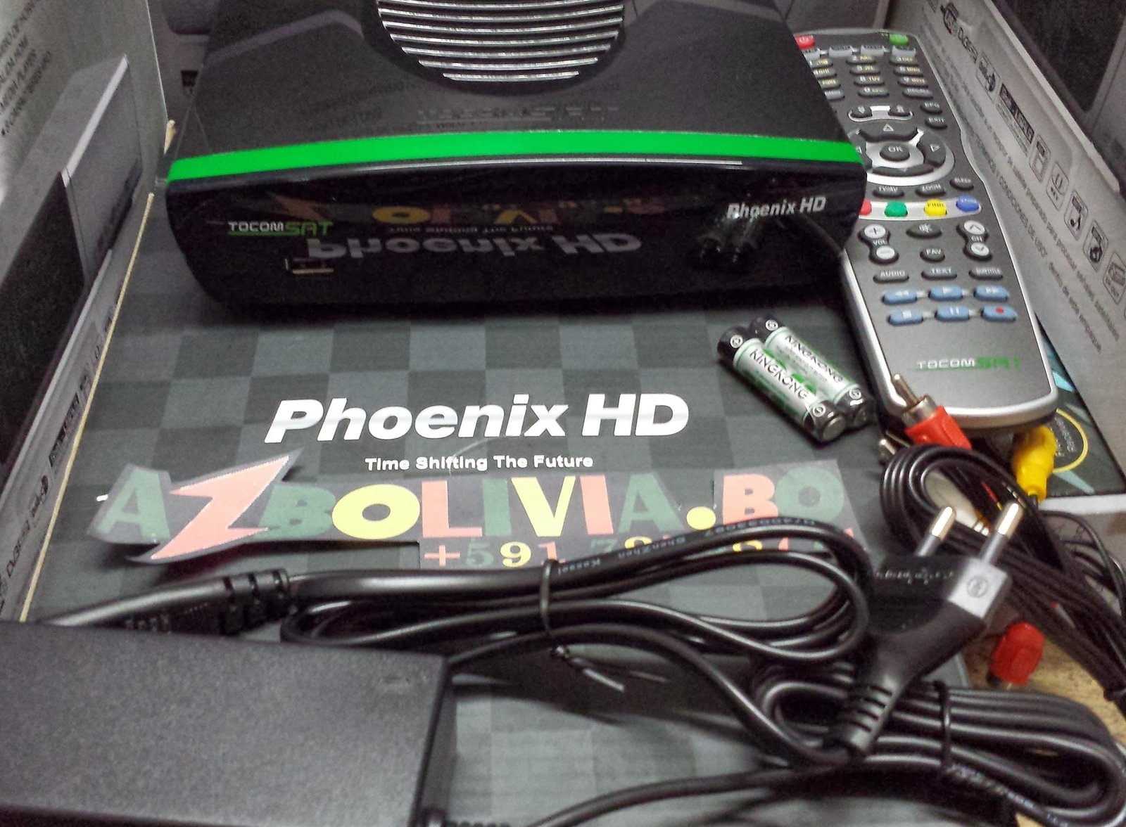 TocomSat Phoenix HD en stock envíos a toda Bolivia