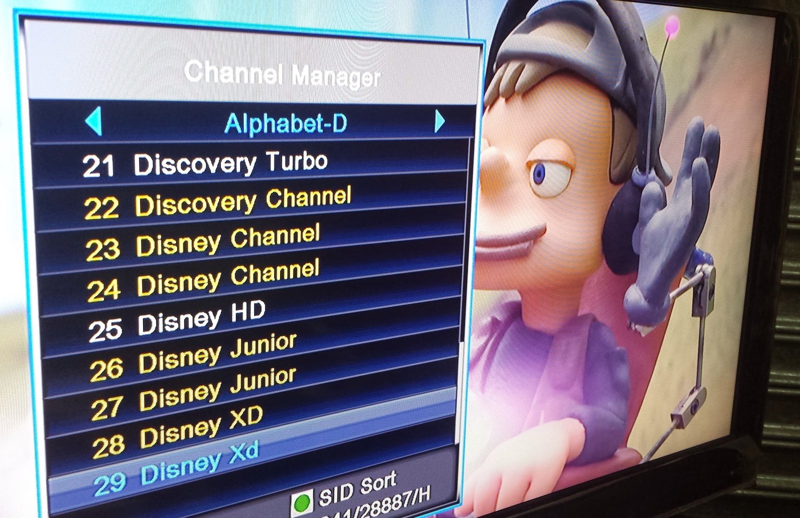 Nos quedamos sin Disney HD. Fecha: 16 Enero 2014