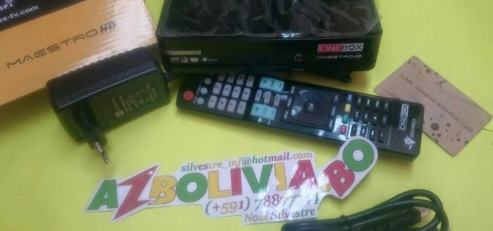 En Stock CINEBOX MAESTRO HD con sistema Operativo ANDROID 4.4 KitKat