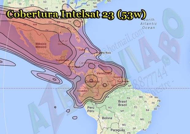 Keys por Intelsat 23 (53w) mejor estabilidad que Hispasat (30w) y Ses4 (22w)