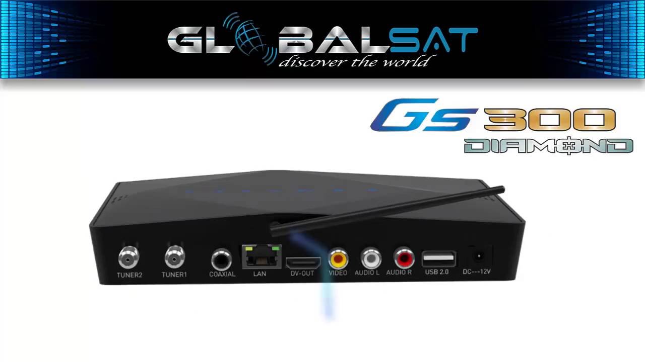 Actualización GLOBALSAT GS300 DIAMOND v3.17.01 – 20/06/2016 – 20 de Junio del 2016