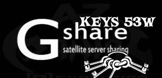 GSHARE ha retomado el envio de keys en el Sat 53W, en los próximos dias vamos a actualizar los SW