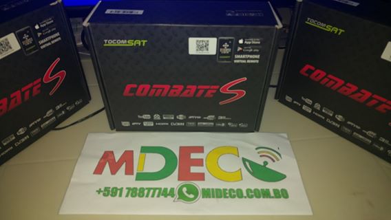 TOCOMSAT COMBATE «S» – ACM HD VOD H.265 IPTV SKS IKS 2ANT en Stock – Envíos toda Latinoamérica