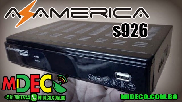 Nueva Actualización AZAmerica s926 v1.39 Fecha: 4 Enero 2014