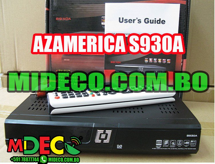 Actualización AZAMERICA S930 – 1 Octubre 2013