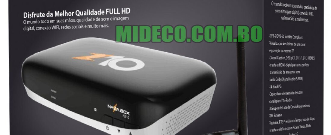 Actualización NAZABOX NZ10 V2.29 – 09/12/2017
