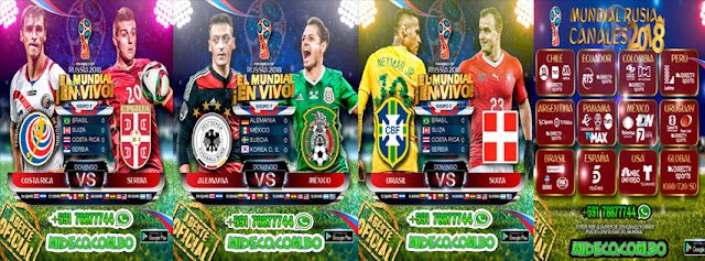 Horarios y Canales Partidos 17 Junio Mundial Rusia 2018 En Vivo IKS SKS IPTV desde 6 Dolares