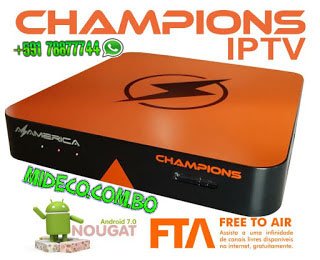 Actualización AZAMERICA CHAMPIONS IPTV – 26/07/2018
