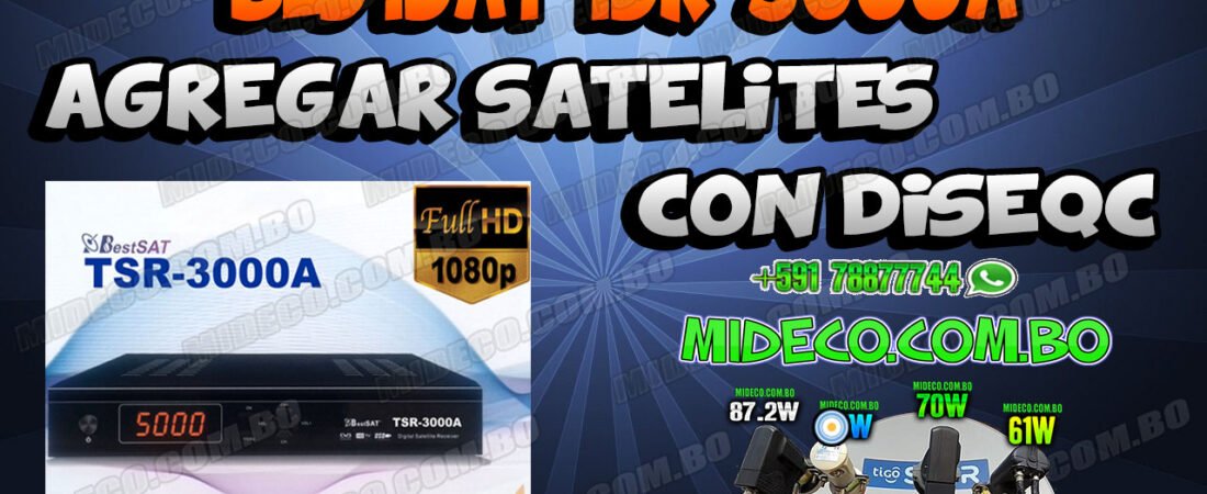 Bestsat TSR 3000A Actualización Paso A Paso https://youtu.be/aXfSp6fmKbg
