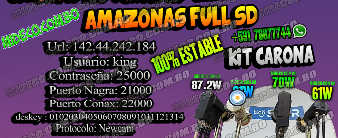 Comparto IKS Multiusuario Gratis Amazonas Full SD – Cuentas, Paneles y Super Paneles – king-iks